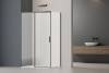 Душевой уголок Vincea Soft 2 VSR-3SO29010CLB профиль черный, стекло прозрачное, 100x90x200 фото 2