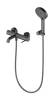 Смеситель для ванны с душем Oliveeka Y OL-639017-BGM оружейный металл