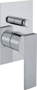 Смеситель для ванны с душем Webert Pegaso PE860101015 С ВНУТРЕННЕЙ ЧАСТЬЮ, хром