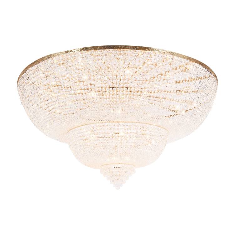 Большая подвесная люстра хрустальная Maytoni Palace DIA890-CL-42-G