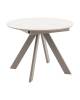 Стол Stool Group Миндель SO 229-85211 столешница керамика белый глянец, основание металл латте 100(140)x100x77