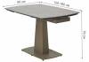 Стол Woodville Balde 593880 matt latte stone solid ceramic/taupe 120(180)x85x76 фото 2