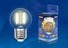 Лампа светодиодная филаментная Uniel Multibright LED-G45-5W/WW/E27/CL/MB GLM10TR фото 2