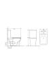 Унитаз-компакт Grossman Classic GR-4464SQ-K26 безободковый, сиденье микролифт, смыв торнадо, белый фото 10