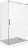 Душевой уголок Good Door Galaxy WTW+SP-C-CH 110x80, профиль хром фото 5