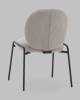 Стул Stool Group Моллек AV 438-Fl81-9005 светло-серый, букле фото 6