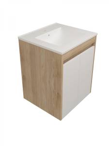 Тумба под раковину Watersense Paula W00894 дуб, 50 см