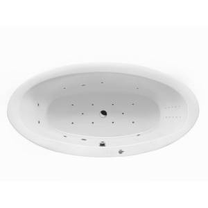 Акриловая ванна Excellent Lumina 190x95 WAEX.LUM19.ULTRANANO.CR с гидро и аэромассажем, 