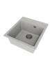 Мойка кухонная Watersense Amelia Mini W01742 серая матовая, 46х51 фото 3