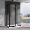 Душевой уголок Abber Schwarzer Diamant AG30180BH-S70B-S70B Черный фото 2
