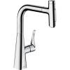 Смеситель для кухни Hansgrohe Metris Select 73817000 M71 хром