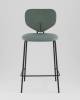 Стул полубарный Stool Group Masey B2339-H65 M8539+Curio-37 зеленый со светло-зеленой экокожей фото 3