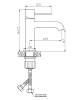 Смеситель для раковины Orange Karl M05-021B,черный фото 6