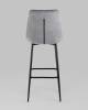 Набор из 2 барных стульев Stool Group Флекс AV 405-V12-08 (B) X2 серый, велюр фото 5