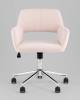 Кресло компьютерное Stool Group Ross ROSS CHROME 50-19 светло-розовый фото 3