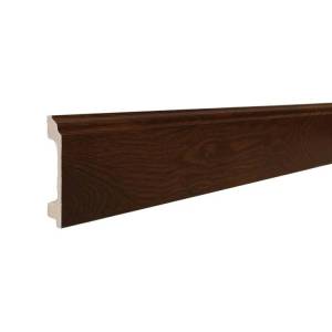 Напольный плинтус ТД Меридиан P3-133 гладкий 2400x80x16