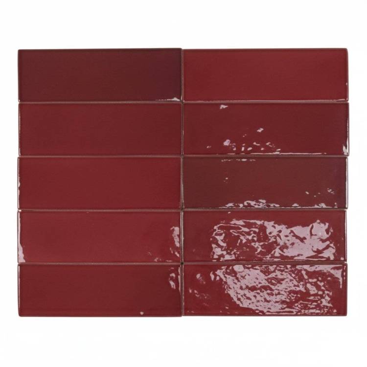 Керамическая плитка Dna Tiles Safi 122109 Wine 5.2x16