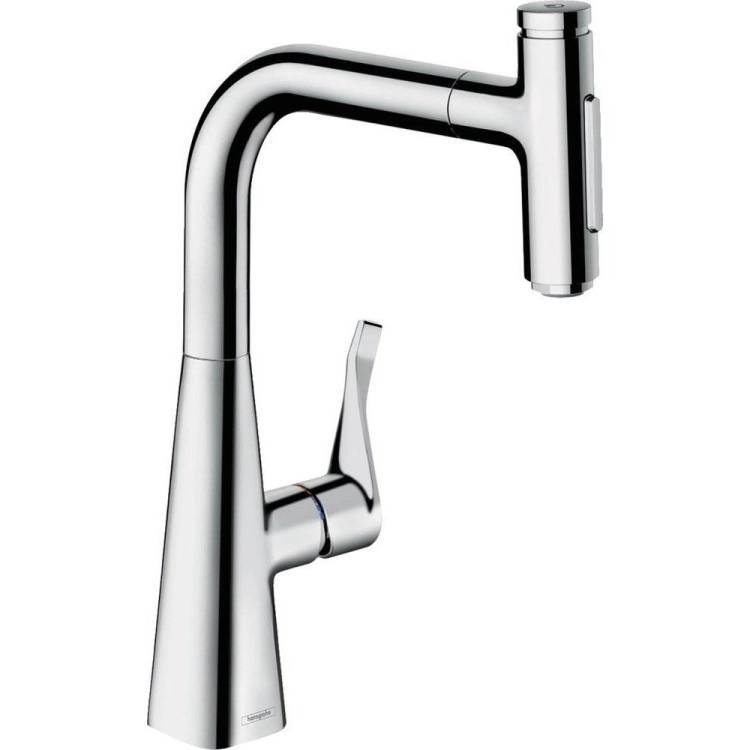 Смеситель для кухни Hansgrohe Metris Select 73817000 M71 хром
