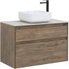 Тумба под раковину Aquanet Nova Lite 90 249518 2 ящика, дуб рустикальный фото 16