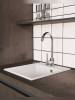 Мойка кухонная Teymi Helmi Smart T120109 белая матовая, 42x48 фото 3