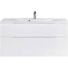 Тумба с раковиной BelBagno Marino H120 bianco lucido