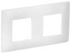 Рамка 2-постовая IEK Skandy SK-M22-K01 арктический белый