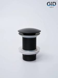 Донный клапан Gid Minucia G-55BM 76602K без перелива, черный матовый