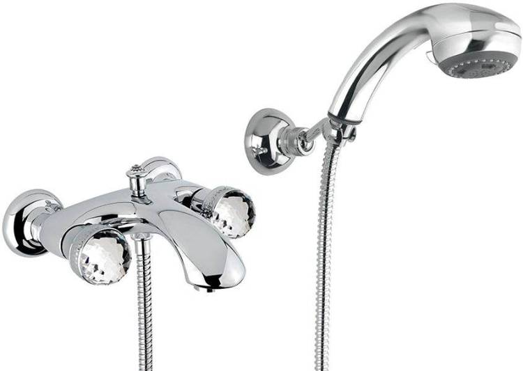 Смеситель для ванны с душем Migliore Axo Swarovski 18485 хром
