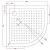 Поддон для душа Cezares Tray TRAY-A-R-100-550-15-W0 R 100x100 фото 2
