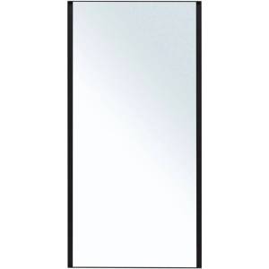 Зеркало Allen Brau Infinity 1.21020.BL с LED подсветкой, черное, 1200x600x40