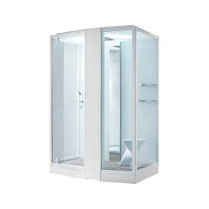 Душевая кабина Orans SR-89102RS белая, с хамамом и сиденьем