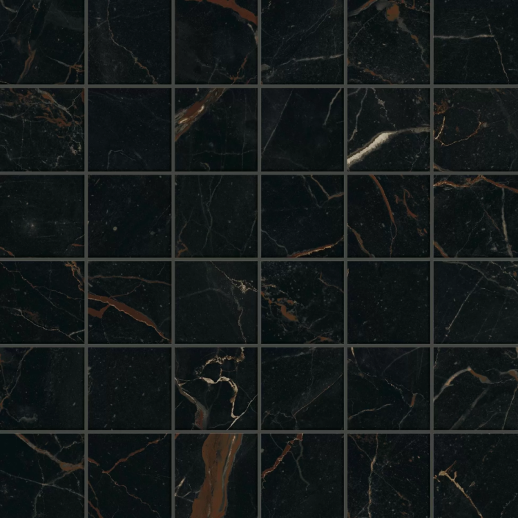 Мозаика Atlas Concorde Russia Forte dei Marmi 610110001056 Ombra di Caravaggio Mosaic Lap/Форте де Марми Омбра ди Караваджо Лап 30x30