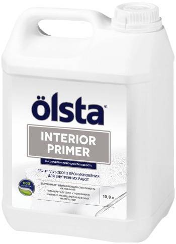 Грунтовка глубокого проникновения Olsta Interior Primer 10л