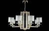 Люстра Crystal Lux NICOLAS SP-PL8 GOLD/WHITE фото 3