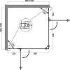 Душевой уголок BelBagno Kraft A-22-100-C-Cr фото 7