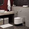 Унитаз подвесной Cerutti Spa Tanaro Aria 8910 безободковый, с микролифтом фото 2