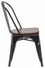 Стул Stool Group Tolix Soft LF818C MATTE BLACK 3474+PU7005 черный матовый фото 3
