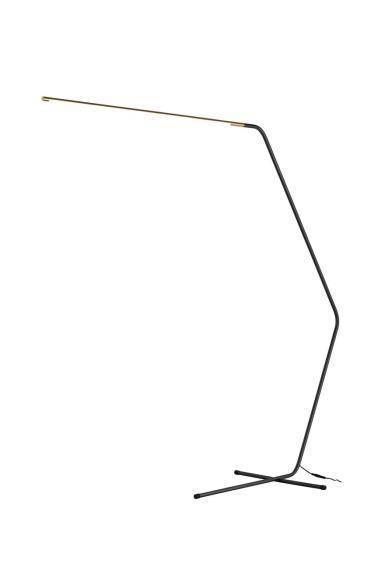 Торшер Alfa Light F3924-36 black+gold 18W 145*50*1 50