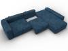 Диван угловой Лига Диванов Лига-066 131219 Синий фото 9