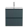 Тумба с раковиной BelBagno UNO-MINI 50 подвесная, Голубой Матовый