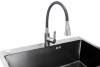 Смеситель для кухни Stella Polar Тулуза S3865-2 с гибким изливом, оружейная сталь, черный фото 2