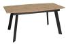 Стол Дик DikLine XL160 00-00068418 дуб галифакс, опоры черные 160(205)x90x76