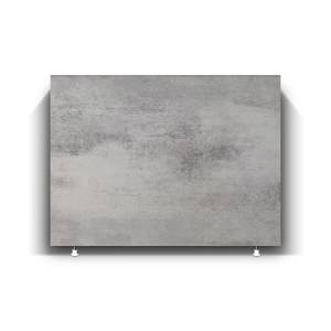 Экран под ванну Alavann Rita Black/Slot ALV0768002 серый бетон, 74x9.5