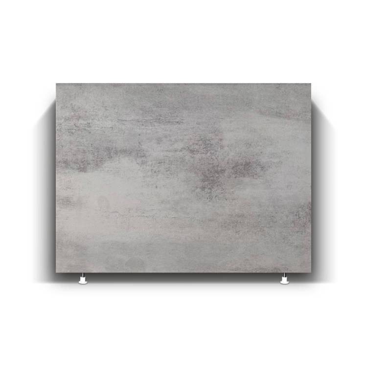 Экран под ванну Alavann Rita Black/Slot ALV0768002 серый бетон, 74x9.5