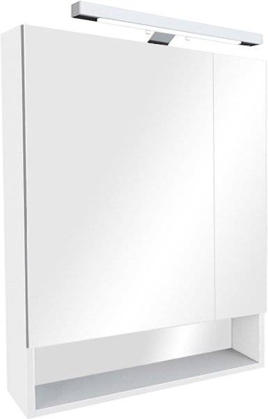 Зеркало-шкаф Roca Gap 70 белое матовое, с подсветкой