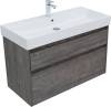 Мебель для ванной Aquanet Nova Lite 100 дуб рошелье, 2 ящика фото 6