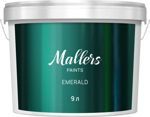 Краска интерьерная Mallers Emerald база А 9 л