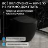 Унитаз приставной Abber Bequem AC1111TMB безободковый, сиденье микролифт, черный матовый фото 9