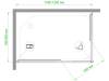 Душевой уголок Royal Bath HPD RB 8120 HPD-T 120x80 фото 4