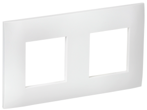 Рамка 2-постовая IEK Skandy SK-M22-K01 арктический белый